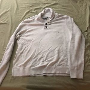 Men’s Express sweater. Off white color. Large. NWT